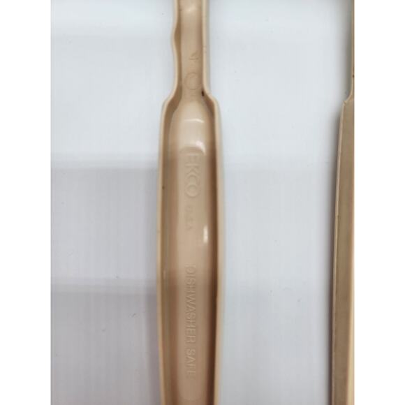 ECKO Vintage Almond Made in USA Set of 3 Serving Pieces - Picture 4 of 7